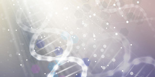 医疗医院生物科技基因结构DNA渐变背景